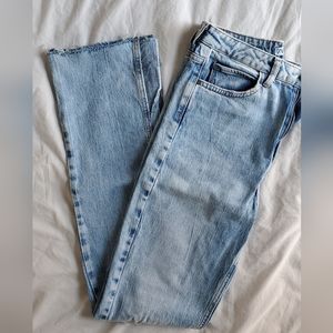 Zara High Waist Flare Jeans Size 4